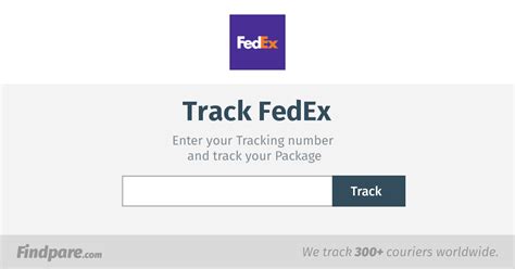 fedex express shipment tracking.